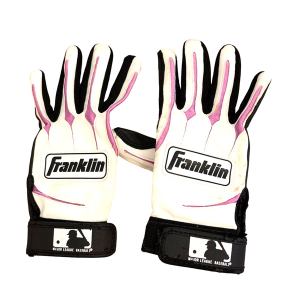 Franklin Baseball Gloves Youth Sz S pre-owned - Picture 1 of 5